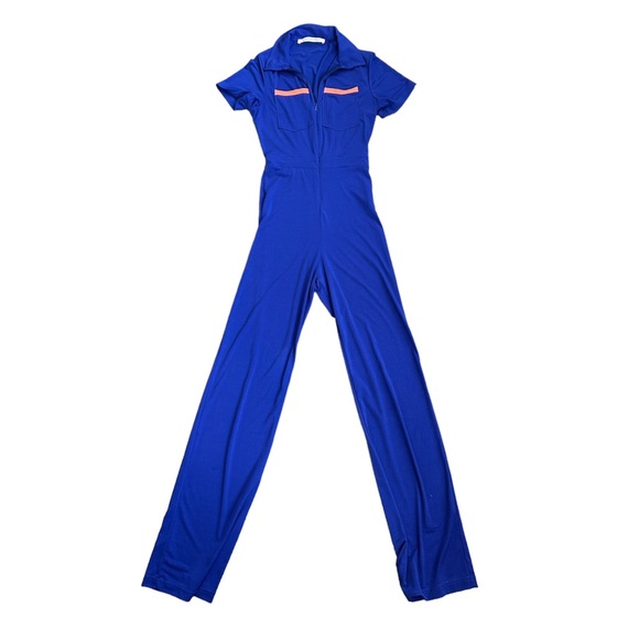 Peachy Den Women's Blue Jumpsuit - Picture 2 of 5